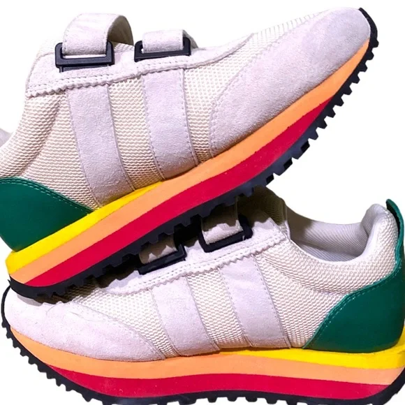 Charlotte Stone Rainbow Conway Sneakers - Picture 7 of 15